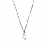 Collar Crivelli Mujer NUDE in Oro blanco Diamante 0.42 Ct 000-4060NS - 000-4060NS